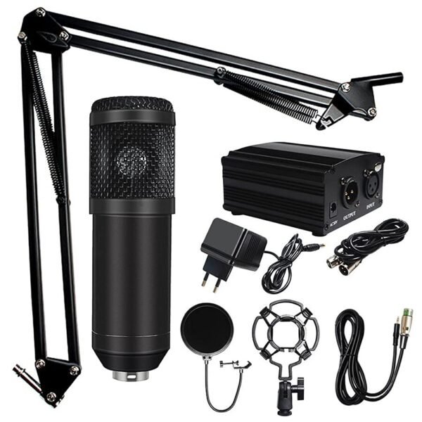 Microphone à Condensateur BM-800 avec Bras Articulé