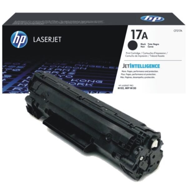 Toner Laser Noir – HP 17A Original