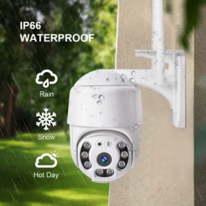 Caméra de Surveillance WiFi 360° – V380 Pro